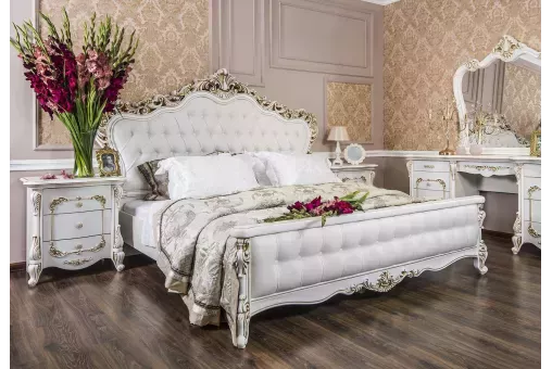 Кровать Анна Мария 180х200 см белый матовый