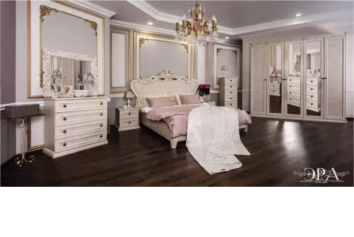 Кровать Афина 180х200 см крем корень