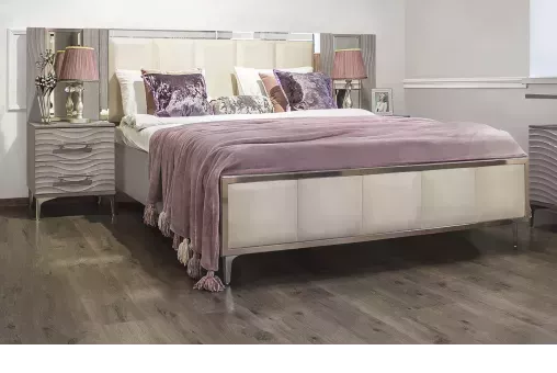 Кровать Gravita 180x200 см серый камень глянец