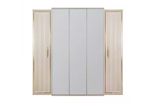 Шкаф Замира 5-дверный бежевый