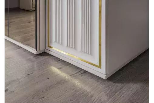 Шкаф Замира 5-дверный бежевый