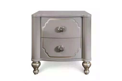 Тумба прикроватная Лали серый камень