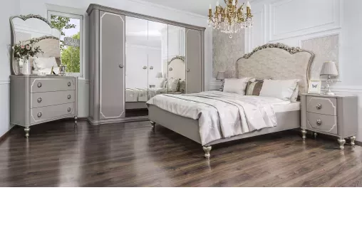 Тумба прикроватная Лали серый камень