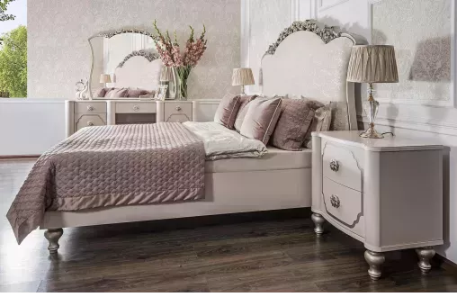 Кровать Лали 160x200 см бежевый
