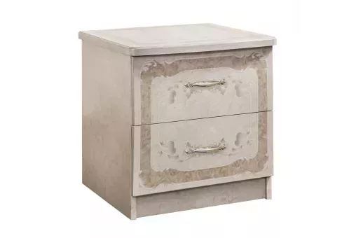 Тумба прикроватная Патрисия крем корень глянец
