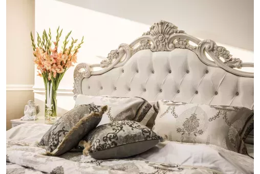 Кровать Патрисия 180х200 см крем корень глянец