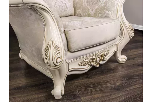 Кресло Джоконда крем глянец