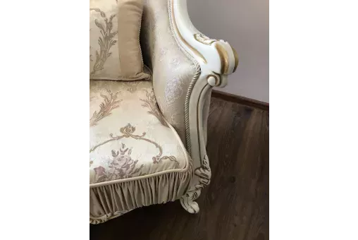 Кресло Мона Лиза белый глянец