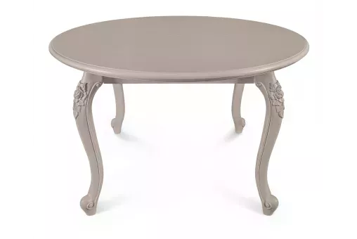 Стол Мокко круглый бежевый