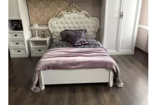 Спальня детская Натали белый глянец