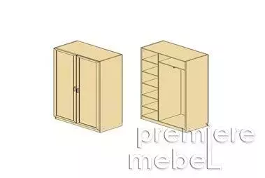 ЯСО.05.19 Шкаф для одежды и белья ДСП