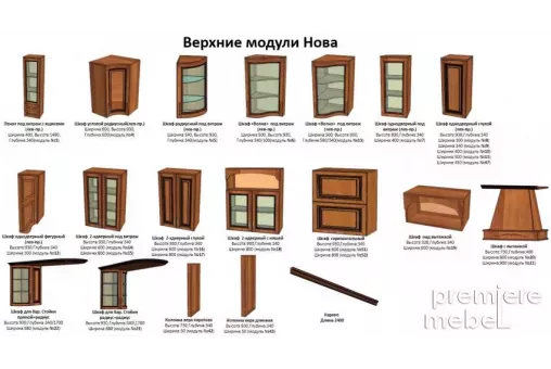 Кухня Нова (Кубань-Мебель)