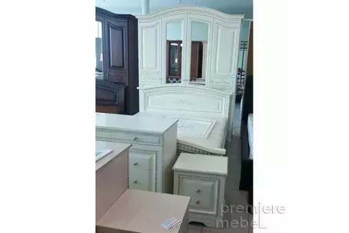 Спальный гарнитур Венера ваниль (Шанс)