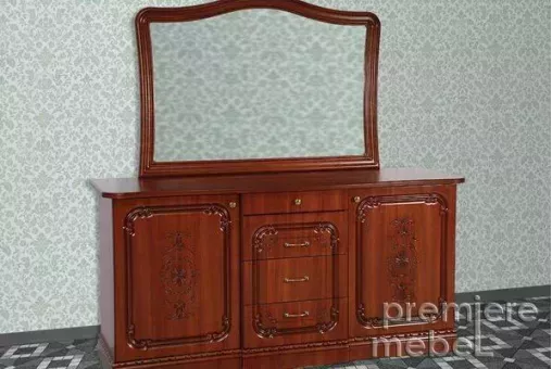 Комод Глория с зеркалом