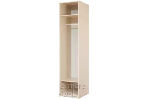 Корпус шкафа с полками и штангой П-48
