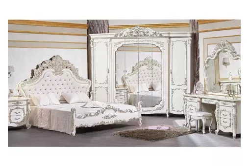 Спальный гарнитур Венеция Style комп.2 крем