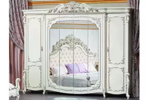 Спальный гарнитур Венеция Style комп.2 крем
