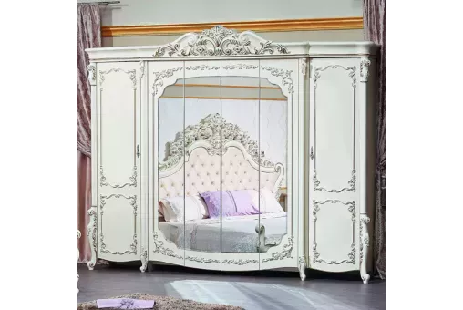 Шкаф 6-ств Венеция Style крем