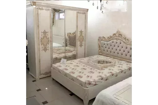 Кровать Аделаида 1,6 ясень светлый