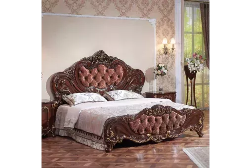 Кровать Элиза темный орех 1,8