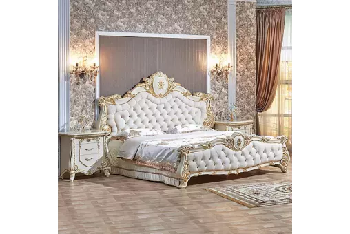 Кровать Монреаль крем