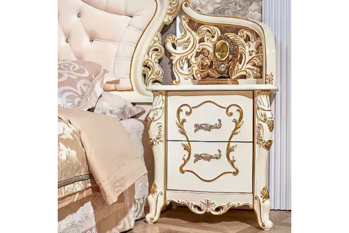 Тумба прикроватная Джоконда крем правая