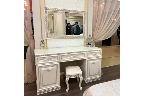 Спальня Берта белый жемчуг комп.2