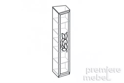 Шкаф для белья 1 дверь правый  Лт 36.640П