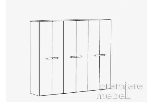 Шкаф 6-ти дверный - 21164