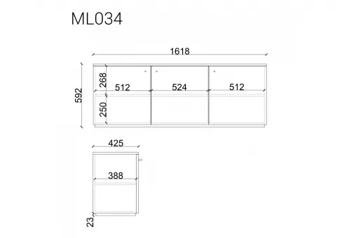 Комод  ML034  /  009