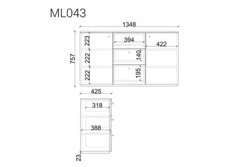 Комод  ML043  /  014