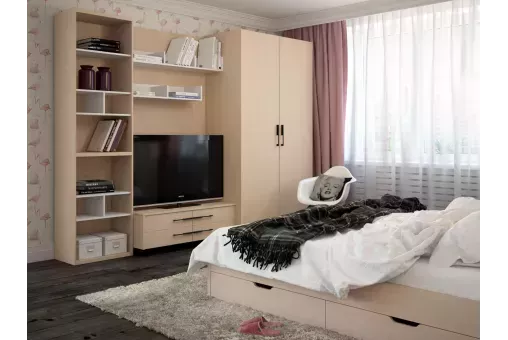 Шкаф двухдверный City