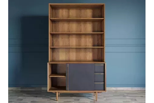 Стеллаж Bruni Black  /  904