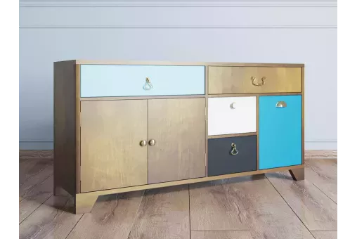 Комод большой Aquarelle под TV