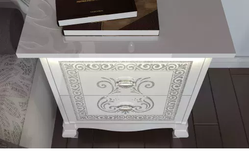 Спальня ВИНТАЖ белоснежный